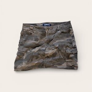 Blue Spice Camouflage Skirt